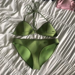 Triangl Green Bikini